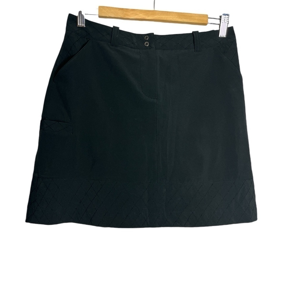 Cutter & Buck Black Preppy Golf Skort Skirt, size 2